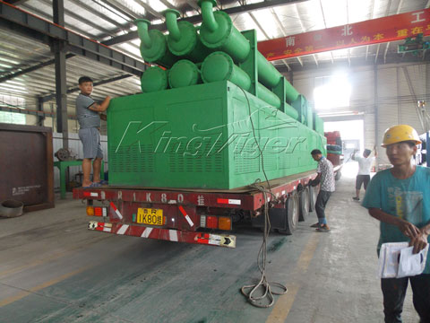 tire recycling machine