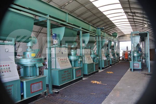 Wood Pellet Making Machine Installed in America