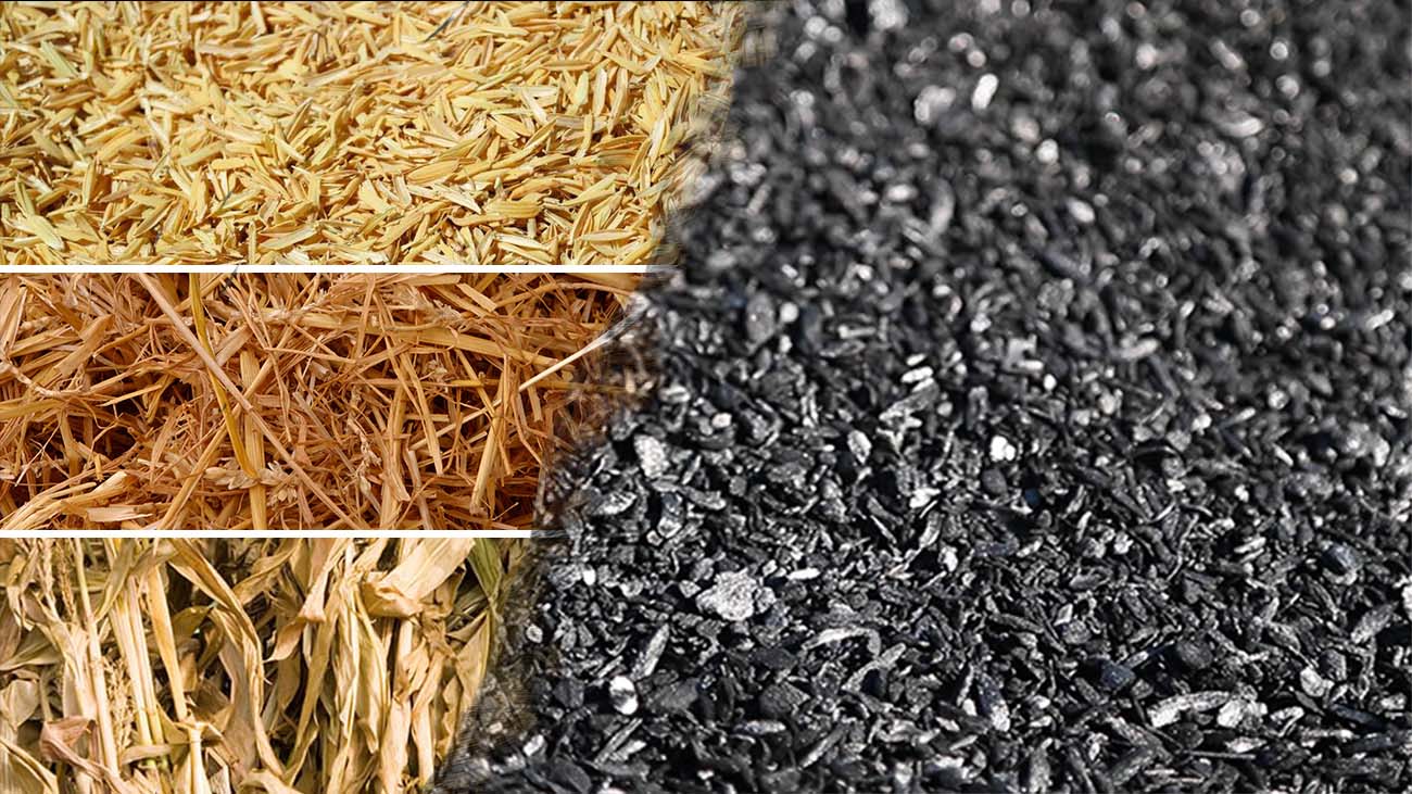agriculture-waste-biomass-to-charcoal